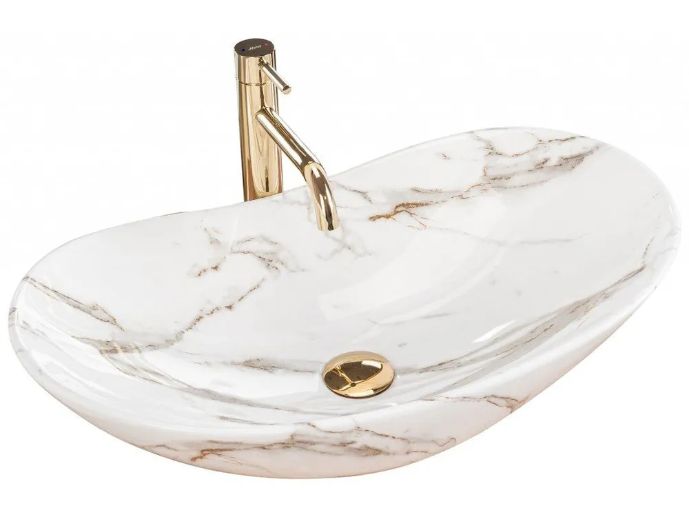 REA - Umyvadlo na desku Royal Lava 61x35 REA-U8597 Výhodná Nabídka