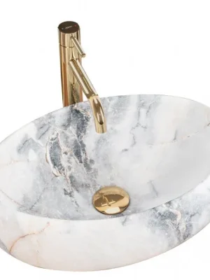 REA - Umyvadlo na desku Linda Granit 34,1x48,3 REA-U8567 Sezónní Sleva