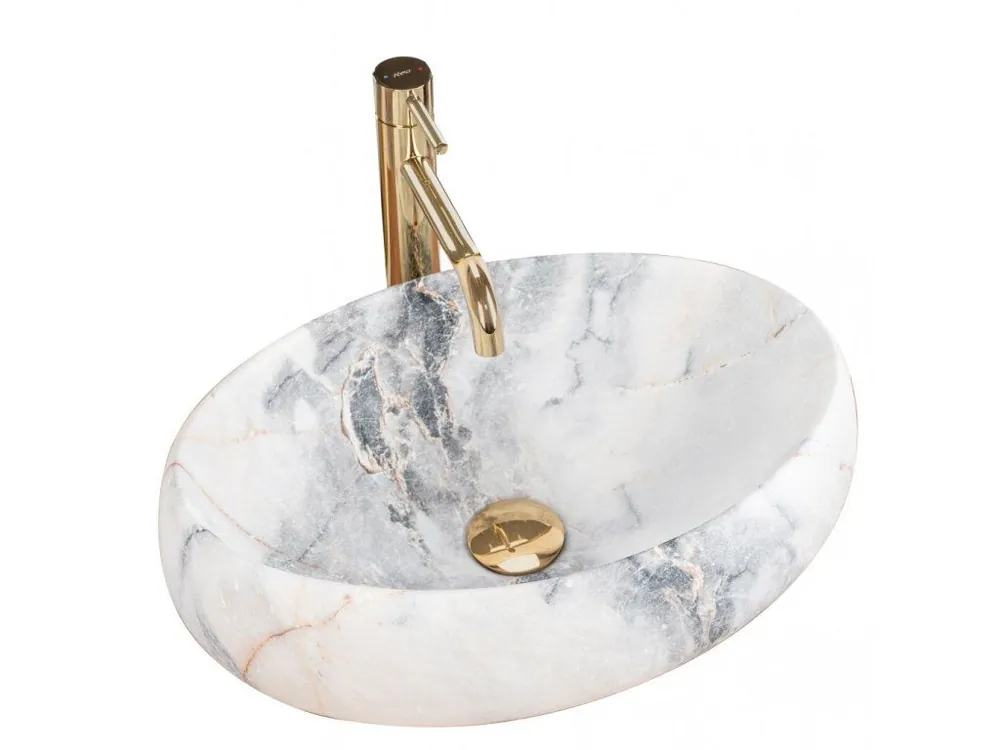 REA - Umyvadlo na desku Linda Granit 34,1x48,3 REA-U8567 Sezónní Sleva