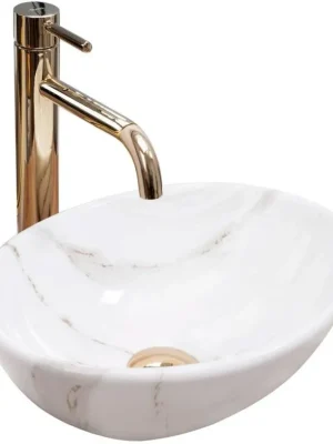 Levný Umyvadlo na desku Rea Sofia Mini Aiax Shiny REA-U8014