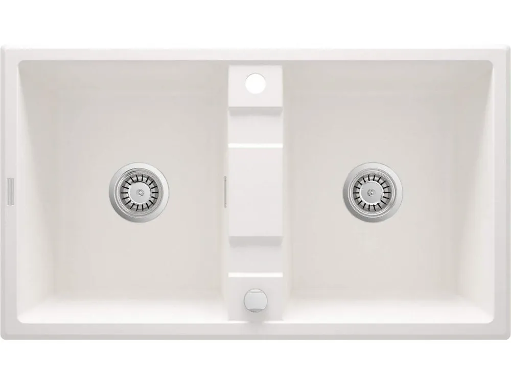 Jen Po Omezenou Doba DEANTE - Eridan alabaster - Granitový dvoudřez ZQE_A203