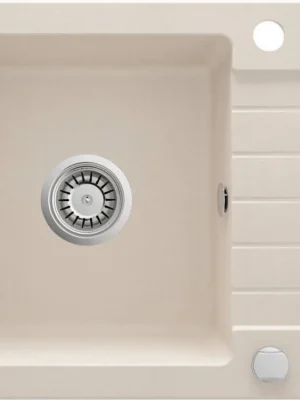 Cenový Hit DEANTE - Zorba beige - Granitový dřez s odkapávačem ZQZ_511A