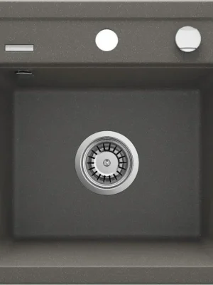 DEANTE - Zorba antracit metalic - Granitový dřez ZQZ_T103 Dokud Zásoby Vydrží