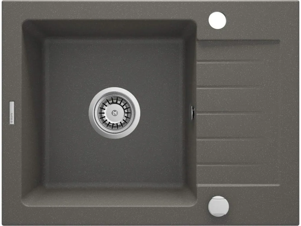 DEANTE - Zorba antracit metalic - Granitový dřez s odkapávačem ZQZ_T11A Poslední Šance