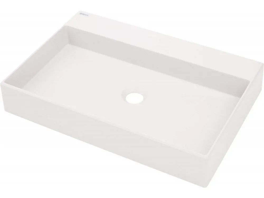 DEANTE - Correo alabaster - Granitové umyvadlo, na desku - 60x40 cm CQR_AU6S Top Prodej
