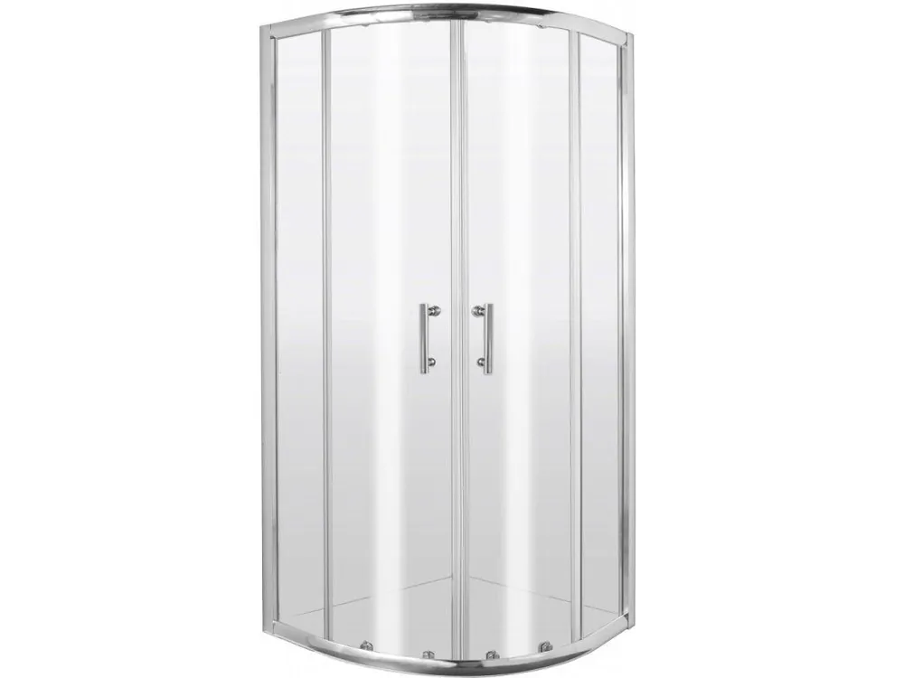 DEANTE - Jasmin plus chrom - Sprchový kout, půlkulatý, 80 cm KTJ_052P Omezená Nabídka