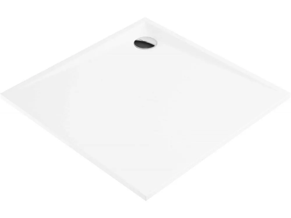 Bezpečná Platba DEANTE - Kerria plus bílá - Akrylátová sprchová vanička, čtvercová, 80 cm KTS_042B