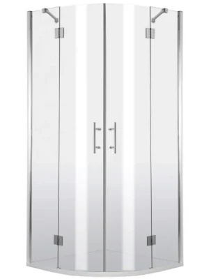 DEANTE - Abelia chrom Sprchový kout, čtvrtkruh, 80x80 cm - čtyřstranný KTA_052P Expresní Doručení