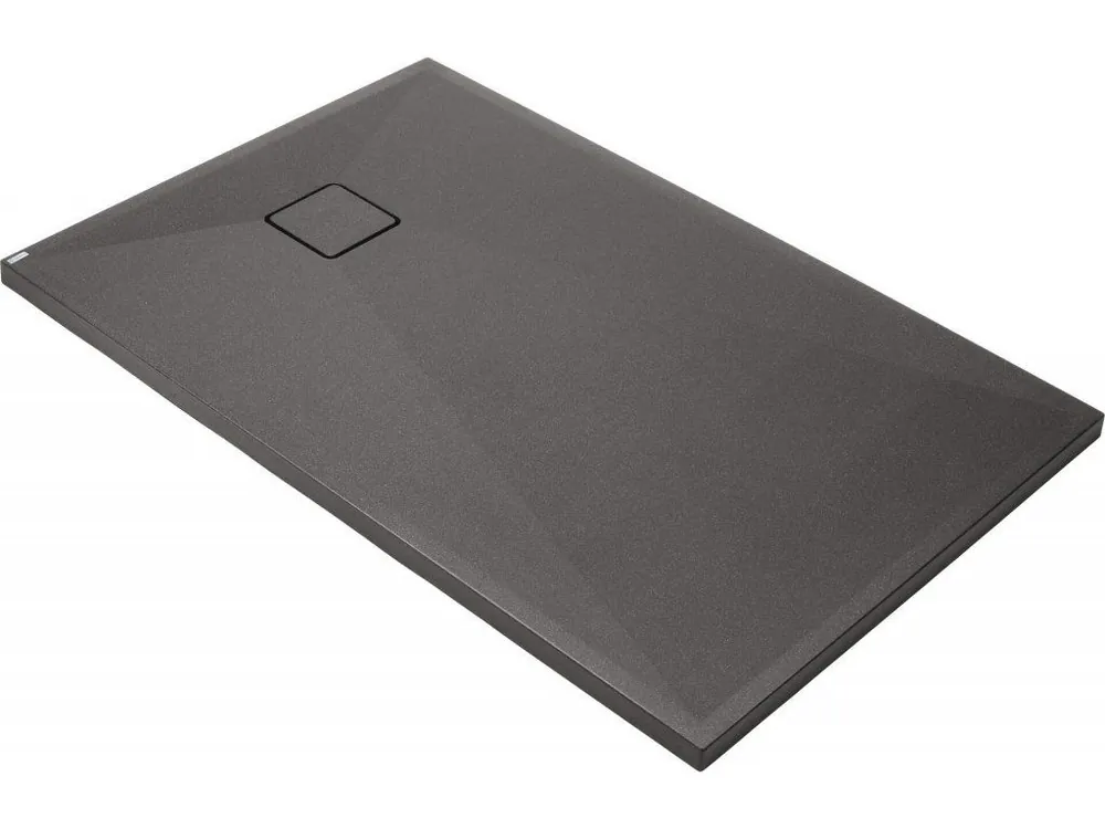 Přímo Od Výrobce DEANTE - Correo antracit - Granitová sprchová vanička, obdélníková, 140x90 cm KQR_T47B