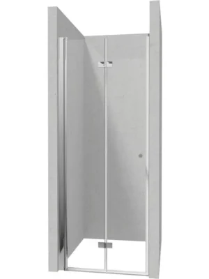 Rychlé Dodání DEANTE/S - Sprchové dveře skládací se stěnovým profilem 100 KTSX043P+KTS_000X KERRIA/0006