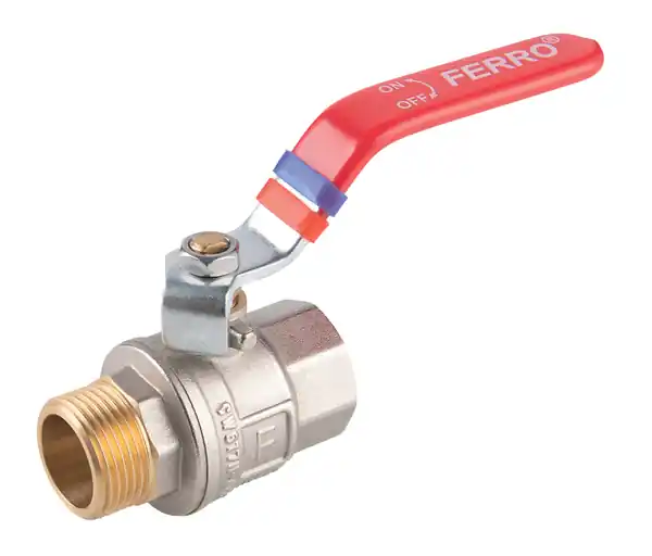 Novaservis Kulový plnoprůtočný kohout, 30 bar, páka ŠM, F-Power Akční Nabídka