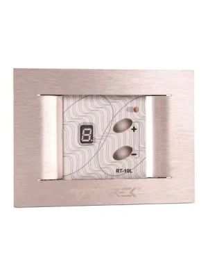 HS Flamingo Regulátor otáček ventilátoru RT-10L titanium (do zdi) (HSF18-149) Vrácení Zdarma