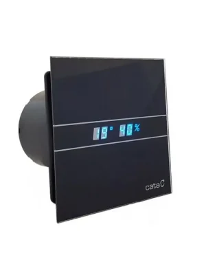 E-120 GBTH koupelnový ventilátor axiální s automatem, 6W/11W, potrubí 120mm, černá Must-Have