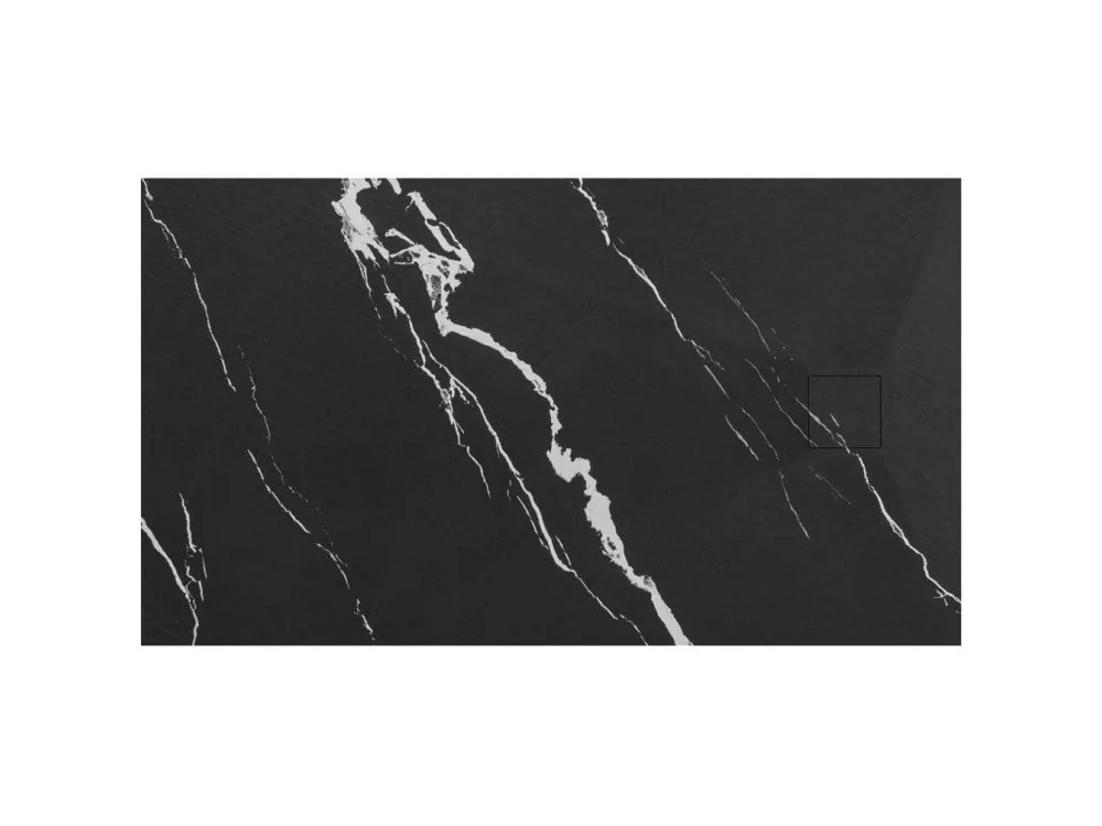 REA - Sprchová vanička Magnum CARRARA BLACK 90x120 REA-K7009 Dokud Zásoby Vydrží