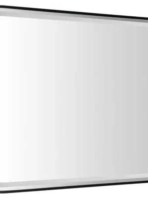 CETIS zrcadlo s LED osvětlením 100x70cm, černá mat Nejprodávanější