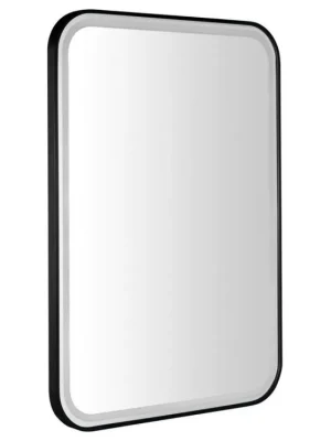 Výhodná Nabídka CETIS zrcadlo s LED osvětlením 60x80cm, černá mat