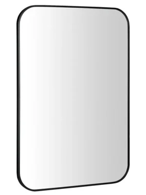 AROWANA zrcadlo v rámu 60x80cm, černá mat Nízká Cena