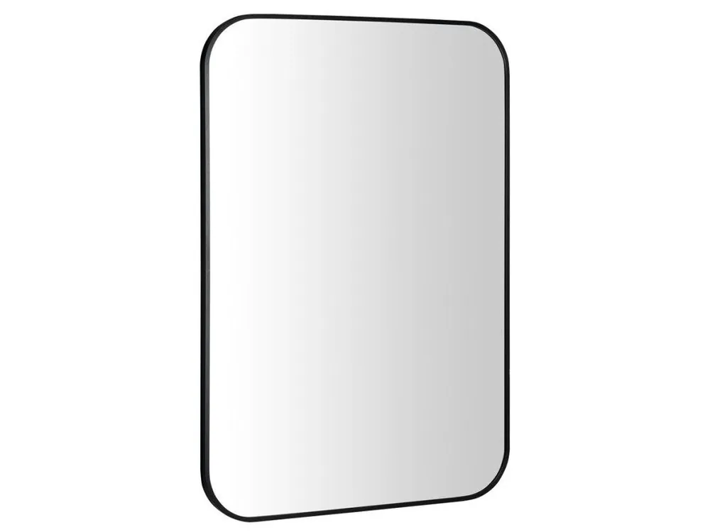 AROWANA zrcadlo v rámu 60x80cm, černá mat Nízká Cena