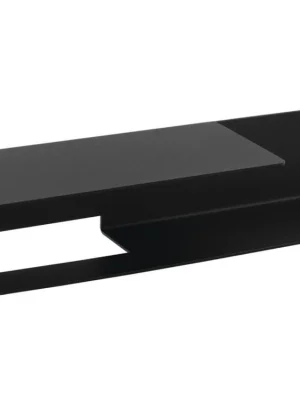 Držák toaletního papíru s poličkou š.35cm, černá mat - koupelny-sanita.cz Ihned K Objednání