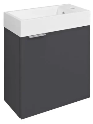 LATUS IV umyvadlová skříňka 49,5x50x25cm, antracit matný Sezónní Sleva