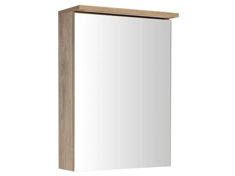 KAWA STRIP galerka s LED osvětlením 50x70x22cm, dub emporio Super Cena