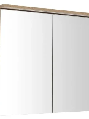 KAWA STRIP galerka LED 80×70 dub emporio – stylová zrcadlová skříňka Odeslání Ihned