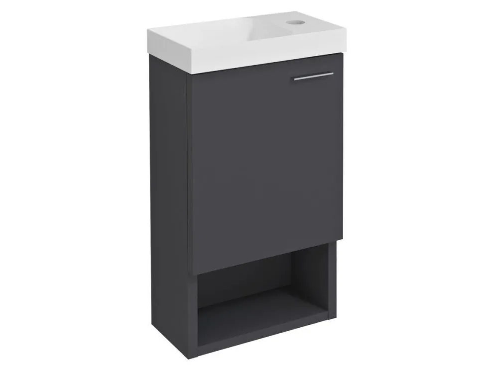 LATUS XI umyvadlová skříňka 30x53x16,5cm, antracit matný Ověřený
