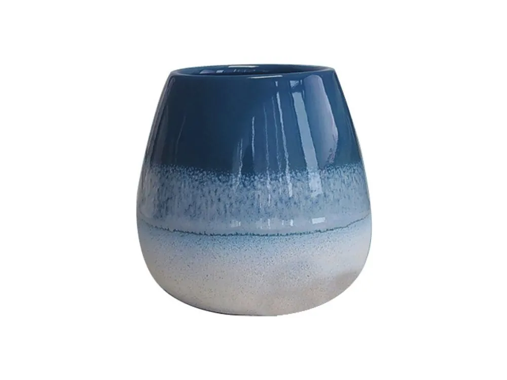 SHEJLA sklenka na postavení, modrá - koupelny-sanita.cz Výprodej