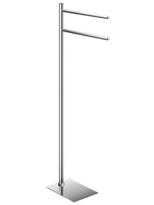 TRILLY stojan na ručníky, hranatý, chrom - koupelny-sanita.cz Akce