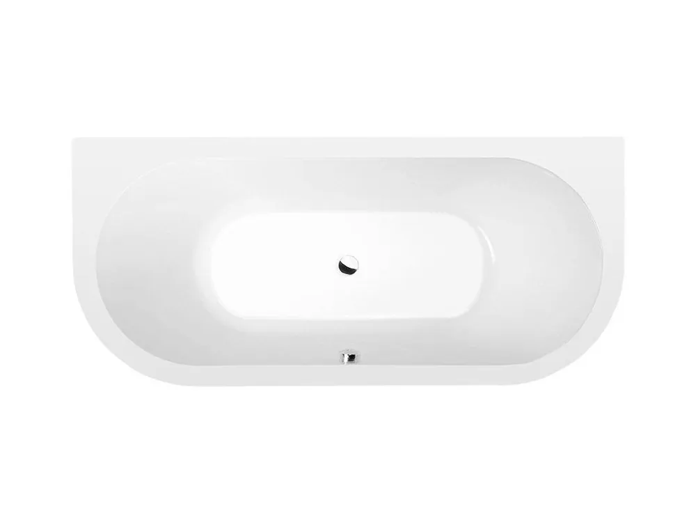 VIVA D nástěnná akrylátová vana 175x80x47cm, bílá Koupit Online
