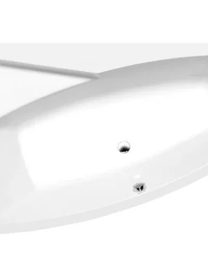 EVIA L asymetrická vana 170x100x47cm, bílá Autentický