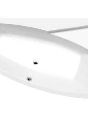 EVIA R asymetrická vana 170x100x47cm, bílá Sezónní Sleva