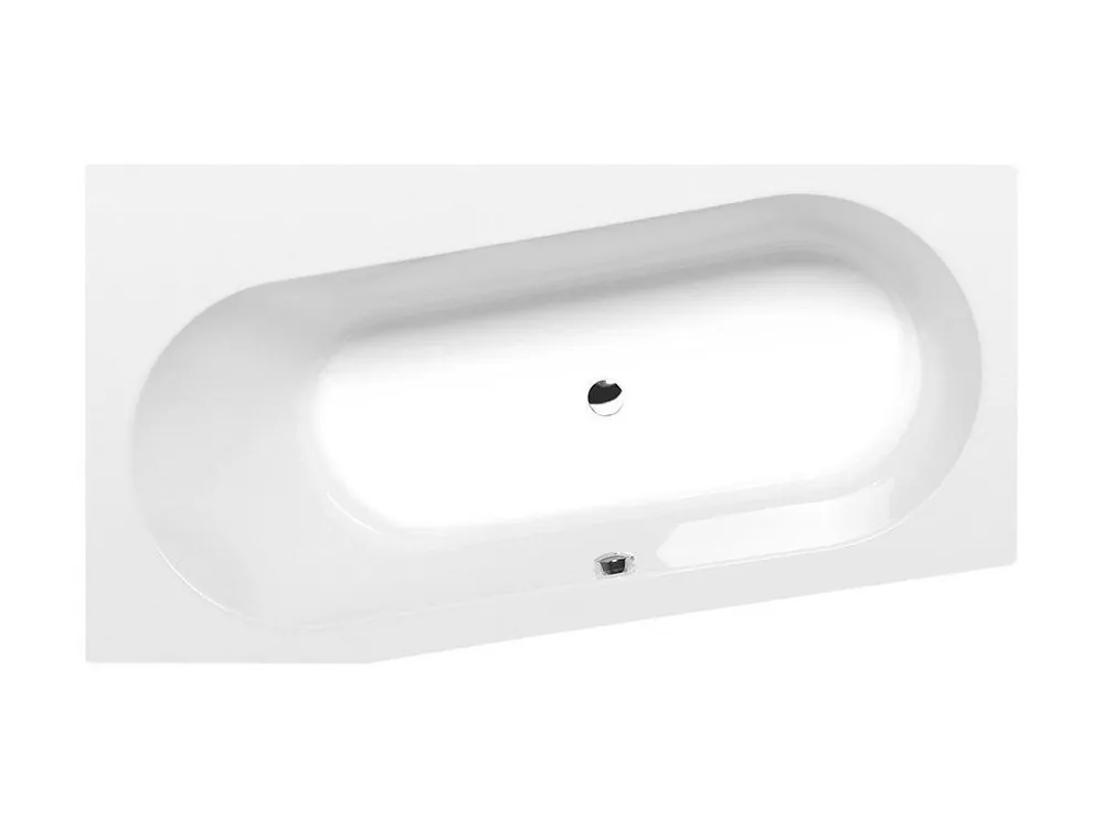 Oblíbený ASTRA WL asymetrická vana 165x90x48cm, bílá