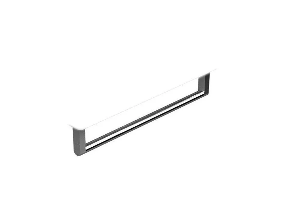 SAND/KUBE X/NORM čelní držák ručníků 60cm, chrom - koupelny-sanita.cz Akční Nabídka