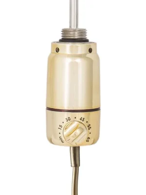 Topná tyč PATRONA s termostatem, Zlatá lesklá, 600 W Autentický