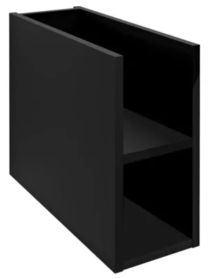 LOREA skříňka spodní policová 20x44x51,2cm, černá mat Akce