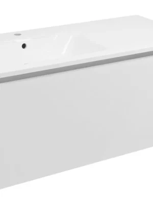 Super Cena LOREA skříňka s umyvadlem 101x46x51,5cm (80+20cm), levá, bílá mat