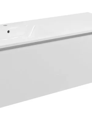 Jen Po Omezenou Doba LOREA skříňka s umyvadlem 121x46x51,5cm (90+30cm), levá, bílá mat