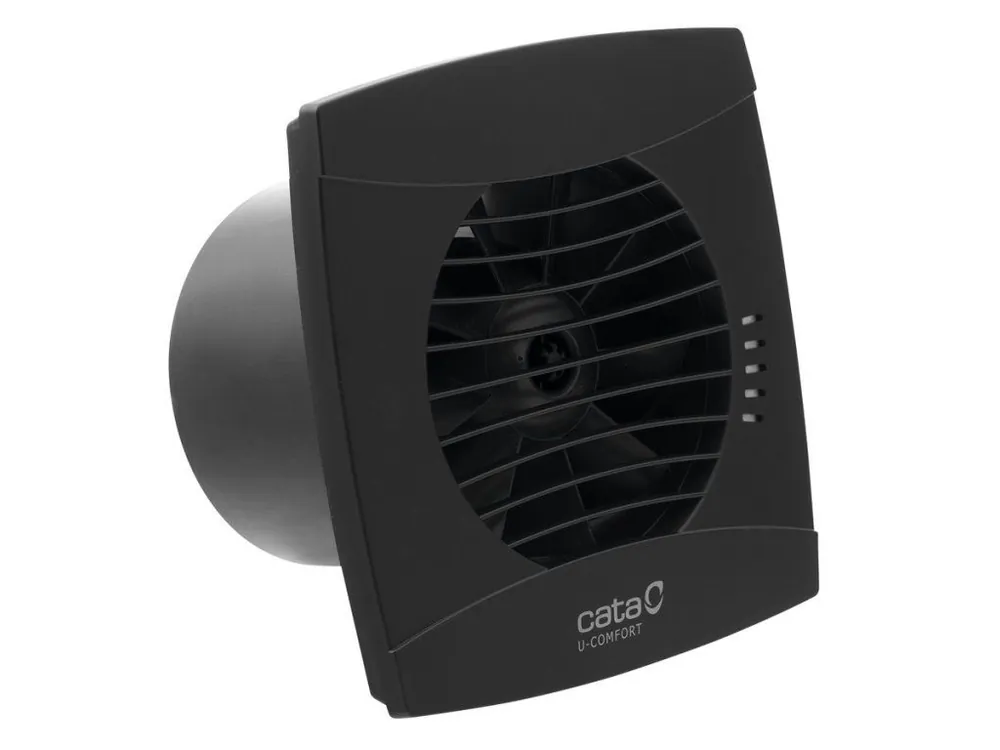 Akční Nabídka UC-12 koupelnový ventilátor axiální, 12W, potrubí 120mm, černá