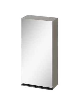 CERSANIT - Zrcadlová skříňka VIRGO 40 šedý dub s černými úchyty S522-012 Nízká Cena