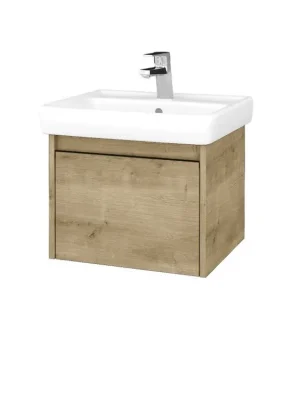 Značkový Koupelnová skříňka BONO SZZ 55 (umyvadlo Q) - D09 Arlington / Úchytka T33 / D09 Arlington