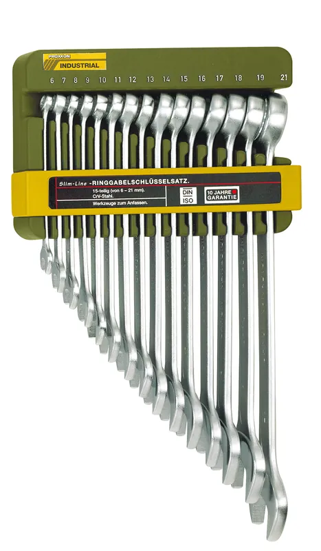 Značkový PROXXON 23821 Sada klíčů očkopl. 6-21mm 15ks