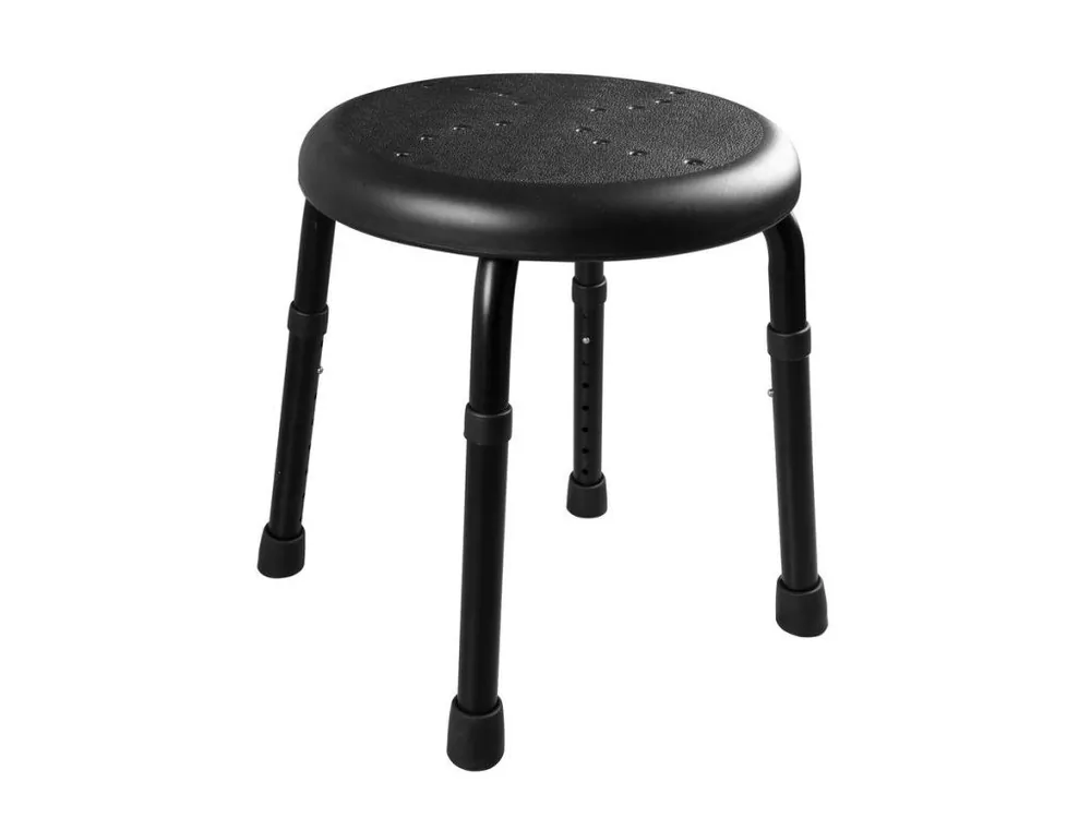 HANDICAP koupelnová stolička, průměr 45cm, černá - koupelny-sanita.cz Hit Sezóny