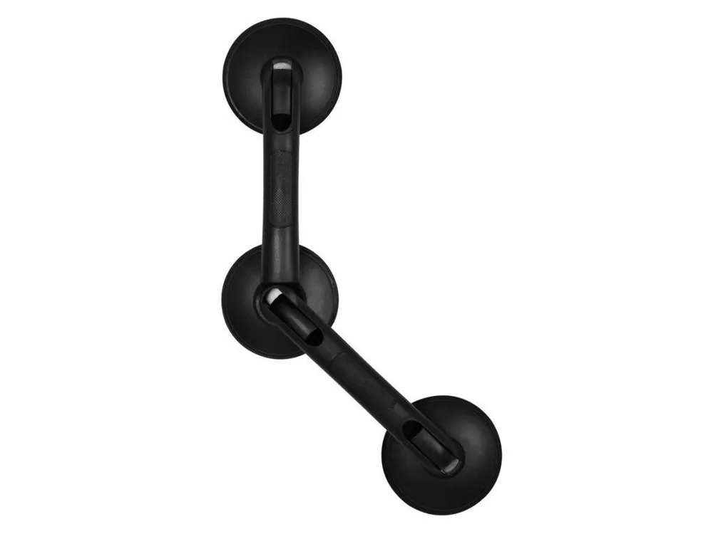 Tovární Cena HANDICAP madlo odnímatelné s nastavitelným úhlem, černá mat - koupelny-sanita.cz