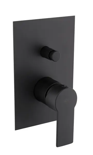 Značkový Podomítková baterie s přepínačem SAT B-Way, černá matná