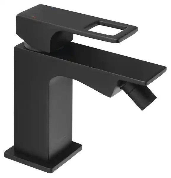 Značkový Sapho Forata Stojánková bidetová baterie bez výpusti, černá mat