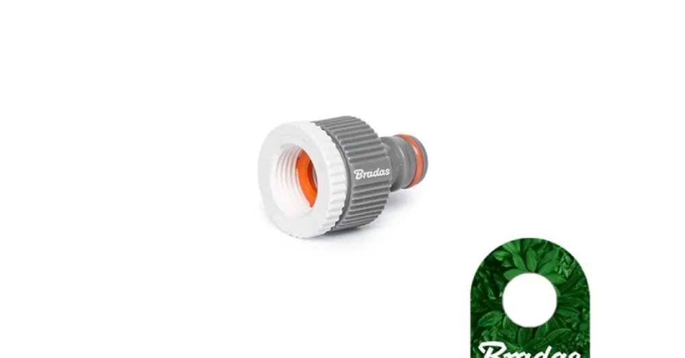 Akce Bradas Přípojka na vodovodní kohoutek 1/2" - 3/4" -  WHITE LINE