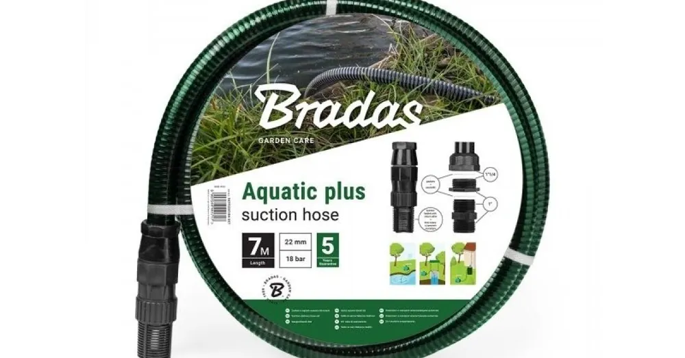 Nejlepší Volba Bradas Sací tlaková hadice - set Bradas AQUATIC PLUS 7 m
