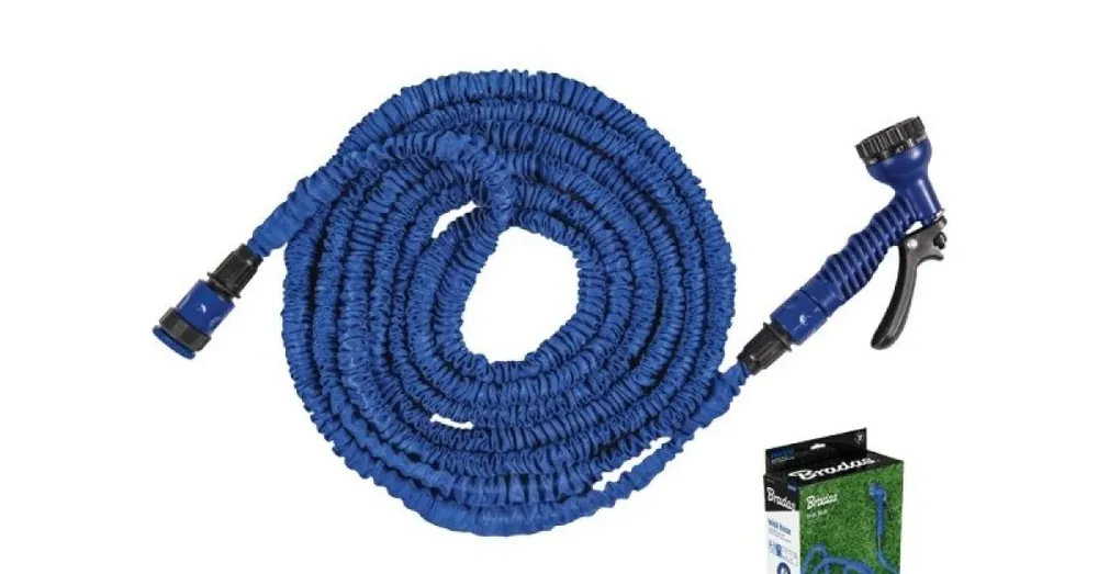 Super Cena Bradas Komplet flexibilní zahradní hadice TRICK HOSE 5-15 m - modrá