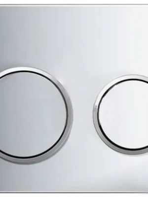 Speciální Cena Geberit Deska ovládací GEBERIT OMEGA 20 chrom lesk/chrom mat, 115.085.KH.1